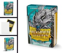 White - Dragon Shield Card Sleeves - Small Sized (60-Pack)